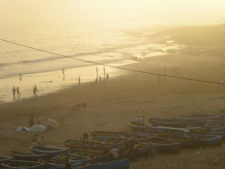 taghazout village beach